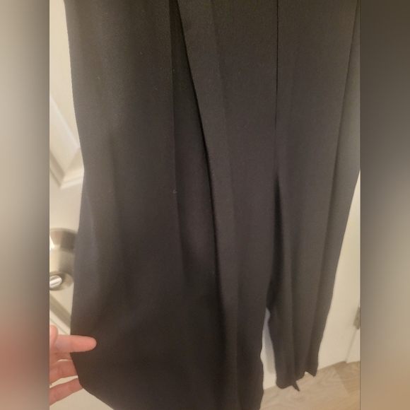 Vintage (80s?) Black and White Gingham Jumpsuit - Picture 5 of 6